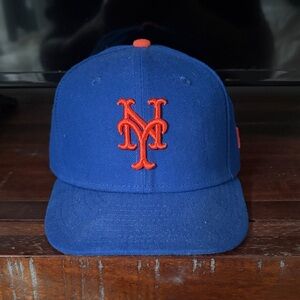 new era mets fitted cap home
blue sz 6 3/4
